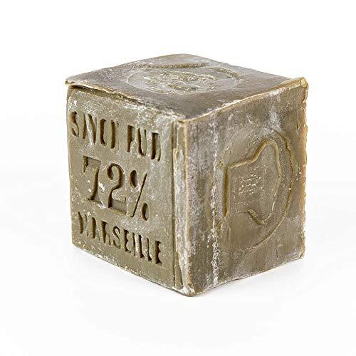 LE SERAIL Authentic Marseille soap Handcrafted 1kg 72% olive oil - Cube Savon de Marseille Traditional 1kg 72% Huile d\'olive