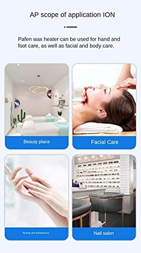 Zeromall Single Pot Wax Warmer, Professional Electric Wax Heater Machine Facial Skin SPA Equipment with Adjustable Temperature Set