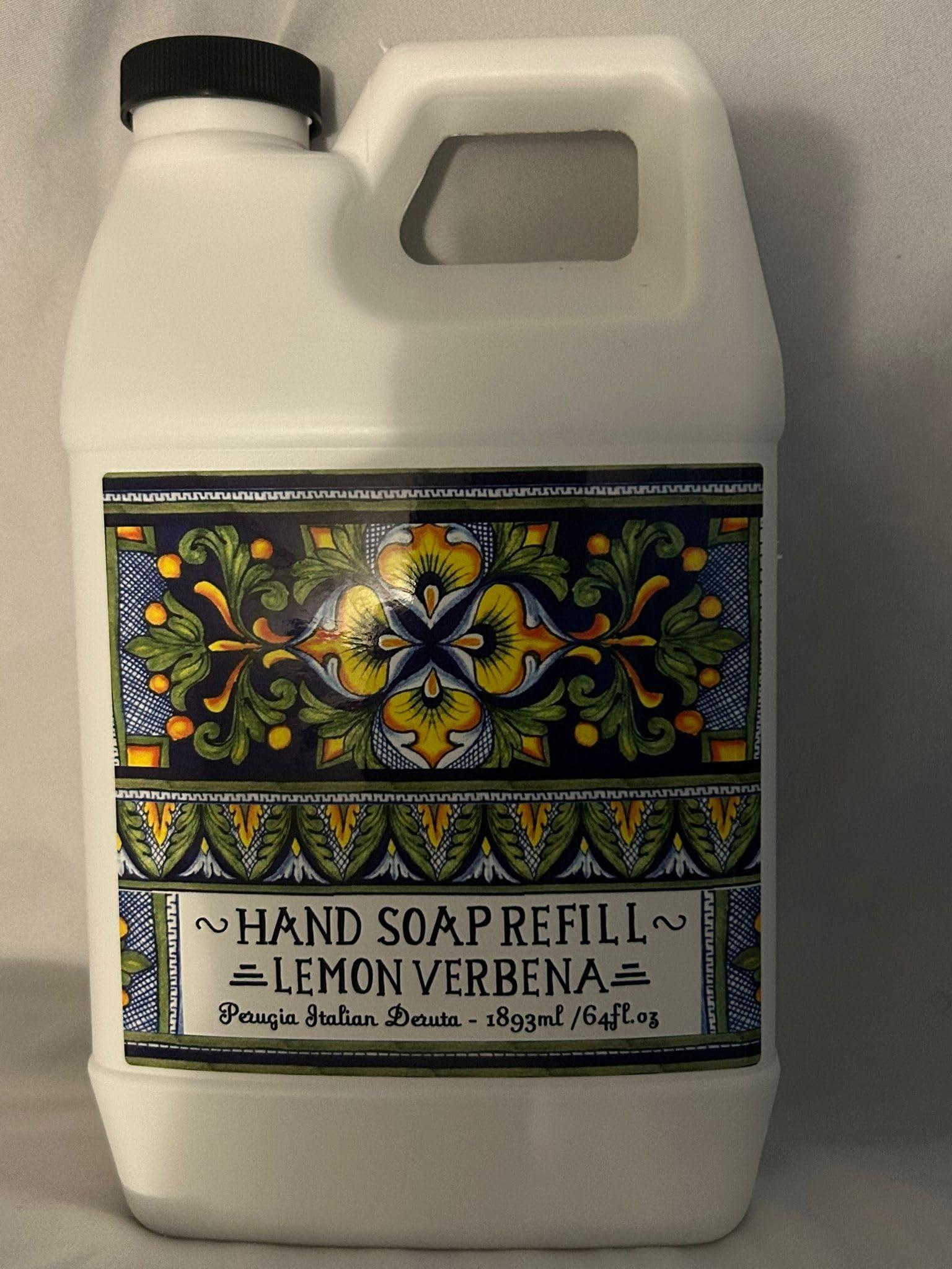 Generic Pack of Lemon verbena hand soap 64 fl oz refill botlle & lemon verben 21.5 fl oz bottle