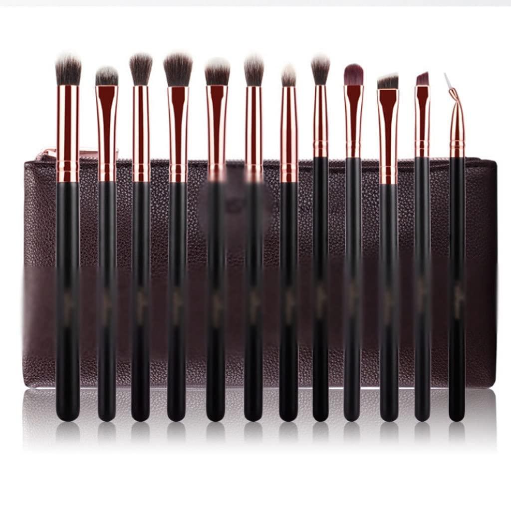 JMKJMJP JMKJMJP 12 Eye Shadow Brush Set Professional Eye Makeup Brush Kit Complete Makeup Tools