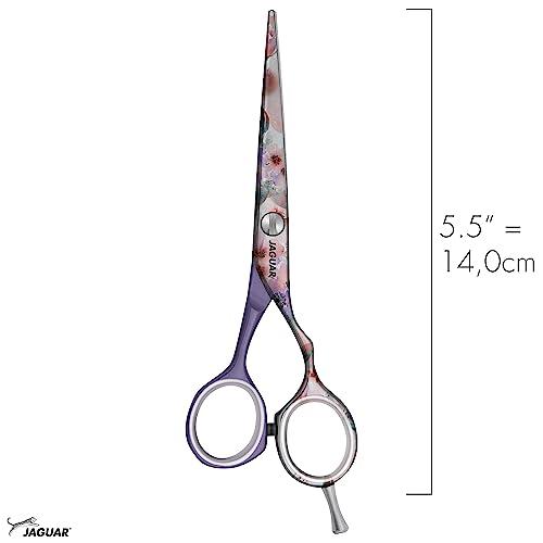 JAGUAR Haar-Schere Magic Garden 5,5\" Haarschneideschere lieferbar in 8 verschiedenen Motiven, magic garden