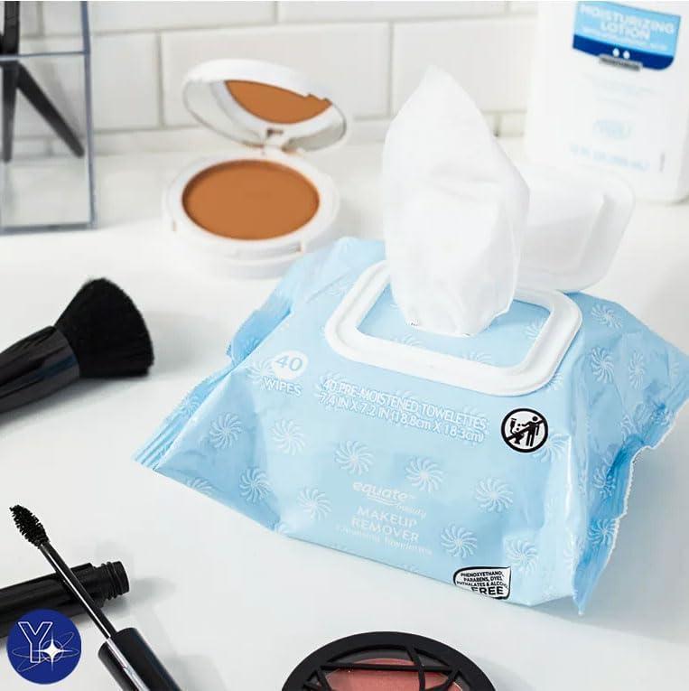 maker explorador Equate Beauty Makeup Remover Cleansing Towelettes, 80 Count, 2 Pack Maker 1 MAKEUP SPONGE Explorador Private Label