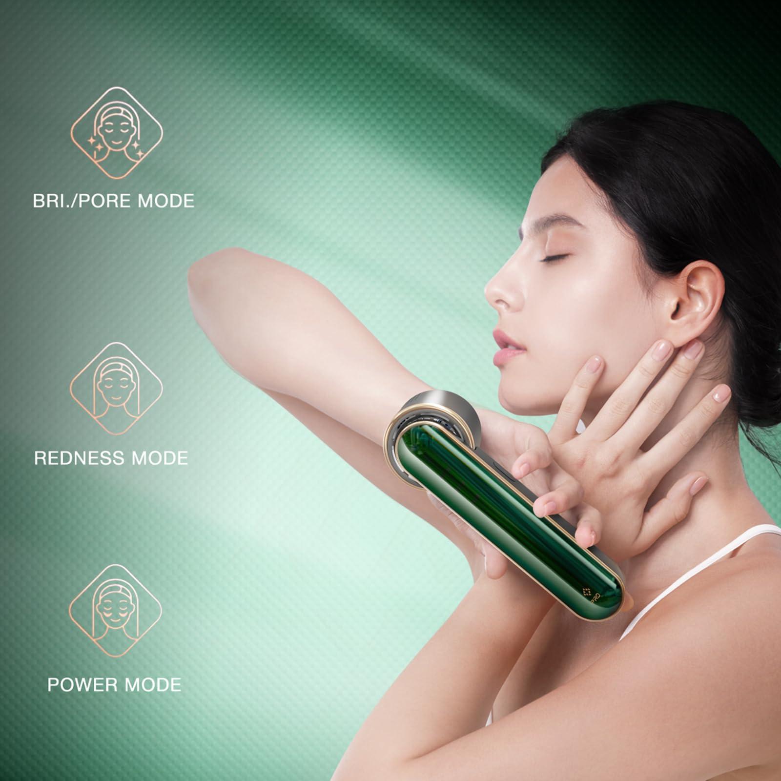 JOVS JOVS Blacken PRO Skincare Device, LED Light Therapy Beauty Device for Face, Ice-Cooling Contact, 3 Modes and Portable Skin Care Tools for Home Use