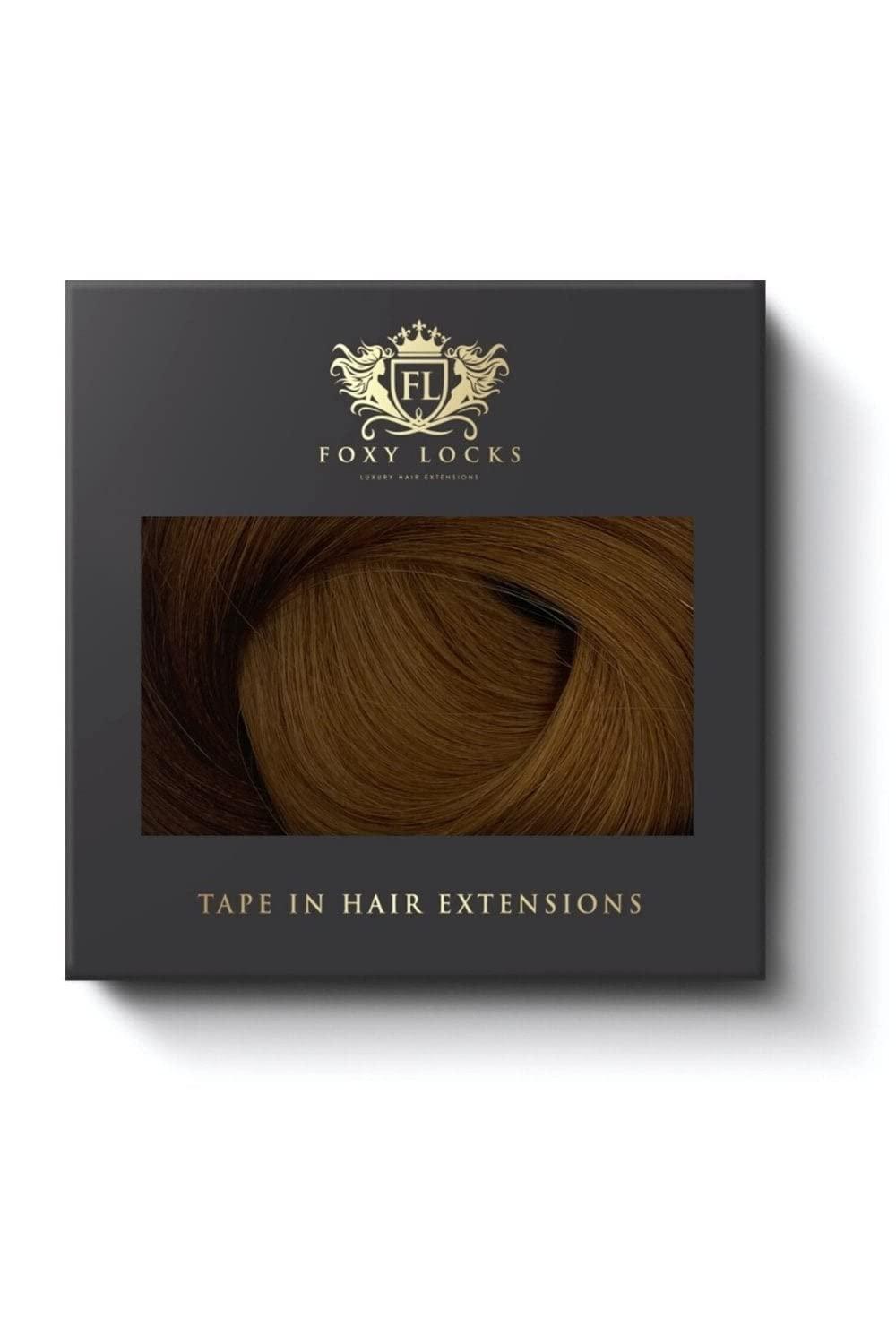 Foxy Locks Foxy Locks Cinnamon Ginger LiteTape Hair Extensions | Tape In 16 Inch | 50g