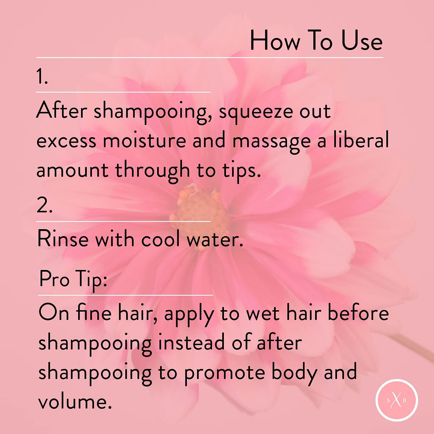 Strength x Beauty Strength x Beauty - Luminous Glossing Conditioner - Moisturizing Instant Detangler for Shine & Volume - Vegan Paraben-Free Formula w/Keravis PE (8.4 oz. salon size)