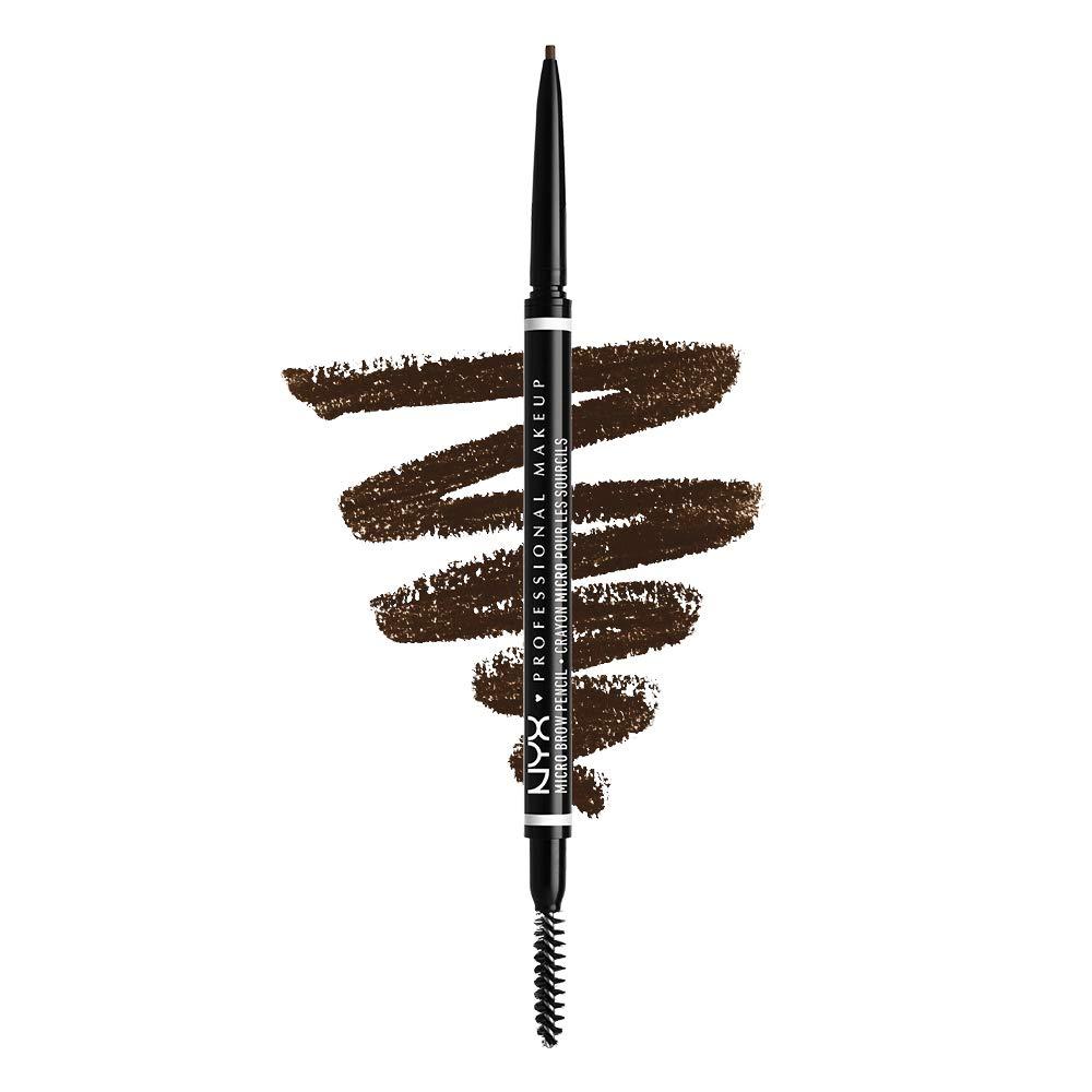 NYX PROFESSIONAL MAKEUP NYX PROFESSIONAL MAKEUP Control Freak Eyebrow Gel - Clear & Micro Brow Pencil, Eyebrow Pencil - Espresso