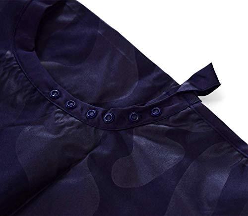 Betty Dain Betty Dain Bleach-proof All Purpose Styling Cape, Material Defends Against Bleach Stains, Color Proof, Chemical Proof, Waterproof, Lightweight Embossed Nylon, Purple