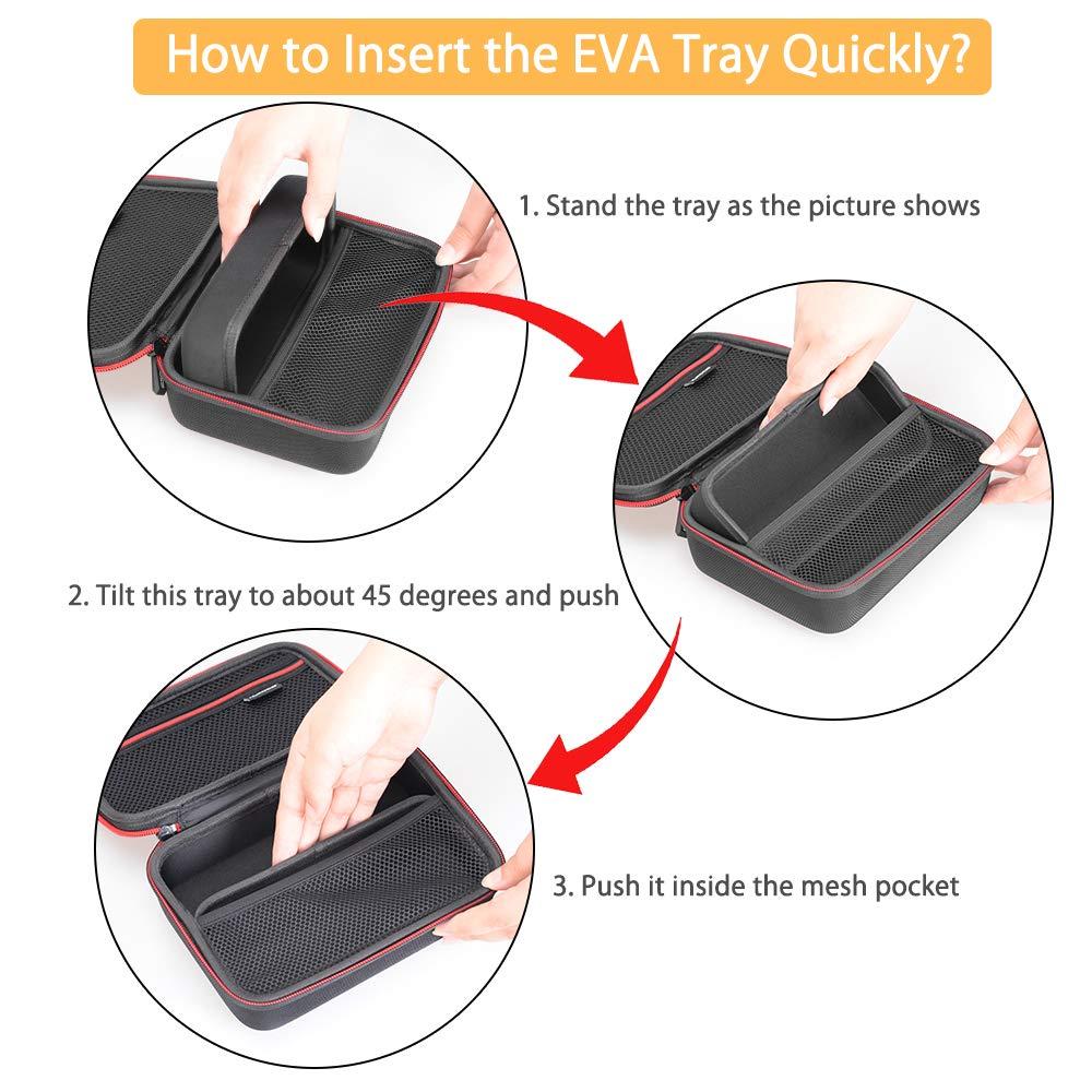 RLSOCO RLSOCO Hard Case for Philips Bodygroom Series 7000 BG7040/42,BG7030/49,BG2039/42 & Nosetrimmer 3000 NT3600/4 (Case Only)