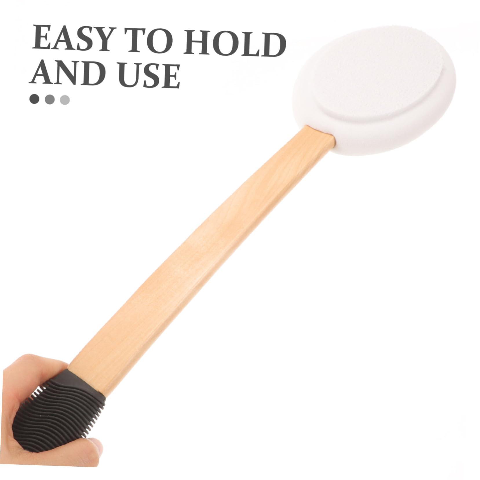 Beavorty Beavorty Bath Brush with Long Handle Bath Body Anti Gentle Skin Body Wash Over Duster Bath for Shower Simple Tan Removal Dishwashing Body Scrub Catcher Bathroom Face Net Sponge