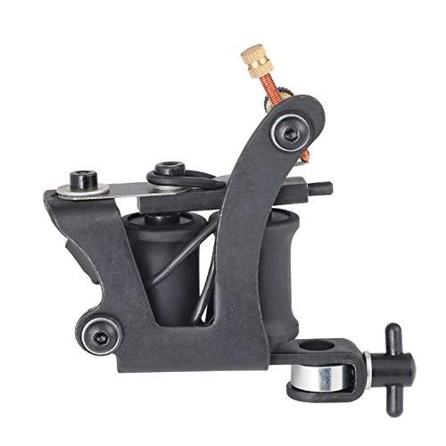 mainlead Complete Tattoo Gun Kit Power Supply Cartridge Needle Foot Pedal Skin Practice (B)