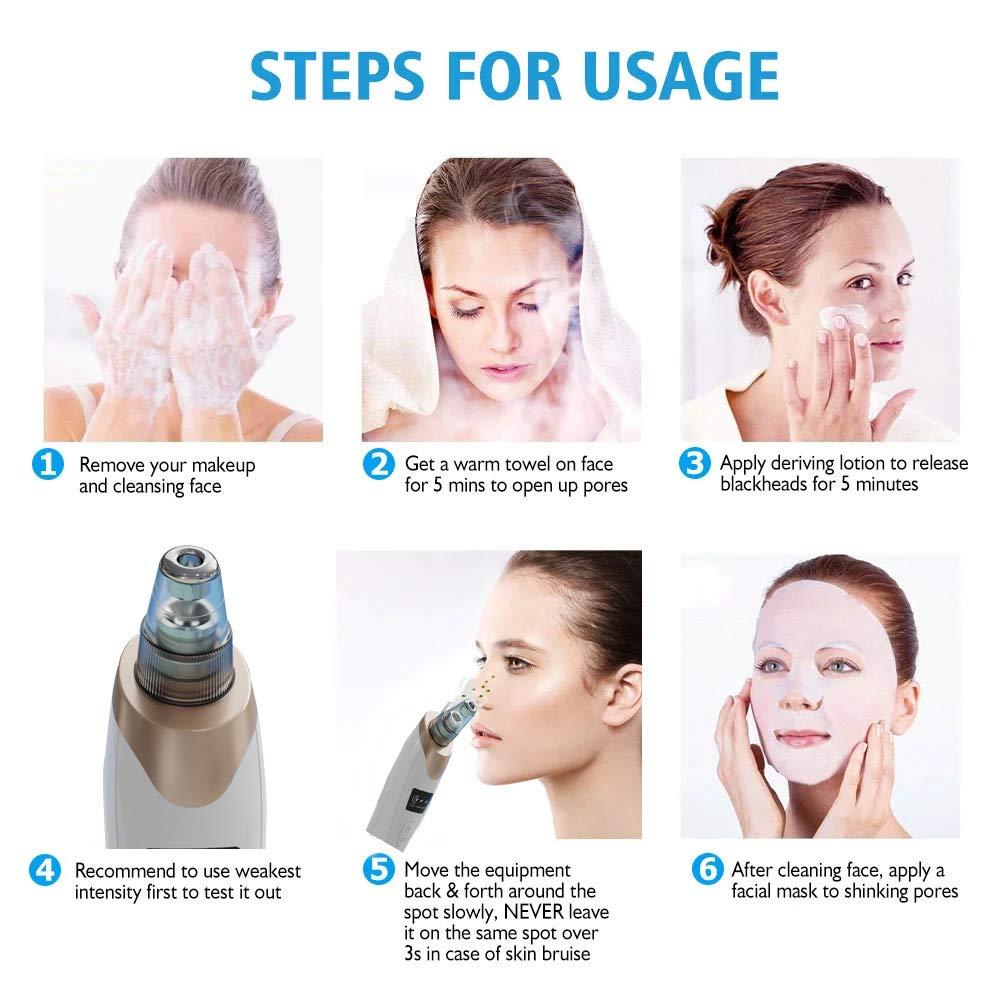 Suction blackhead beauty face Suction blackhead instrument electric pore cleaning export beauty instrument home to get rid of acne cleanser