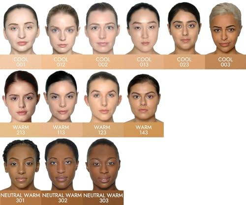 Koh Gen Do Koh Gen Do\'s Radiant Perfection Smooth Skin-like Finish Moisture Foundation: Flawless, Perfect Tone Match, Buildable Coverage, and Plant-Powered Elegance, Neutral Warm 301, 0.71 oz.