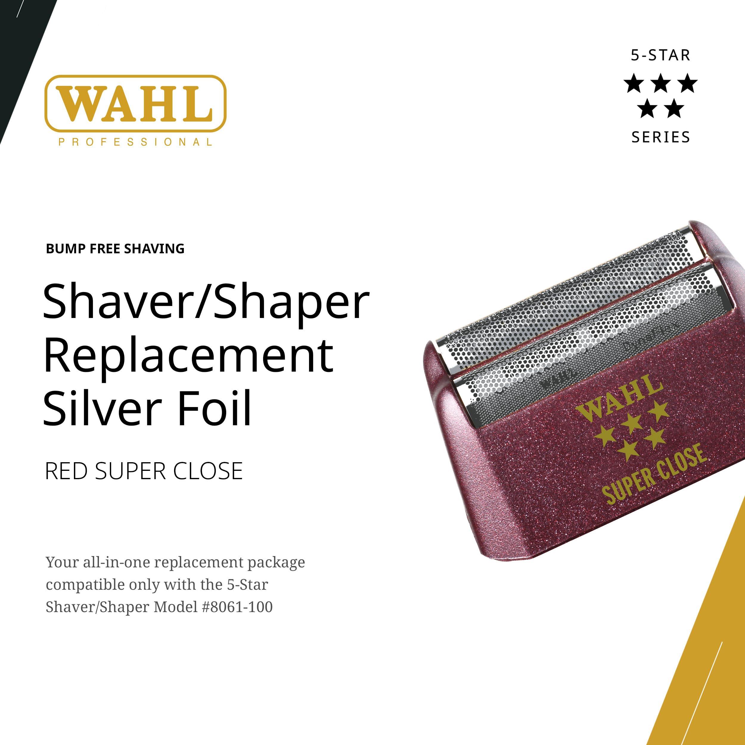 Wahl Professional Wahl Professional 5 Star Replacement Foil Silver Hypoallergenic Super Close Shave