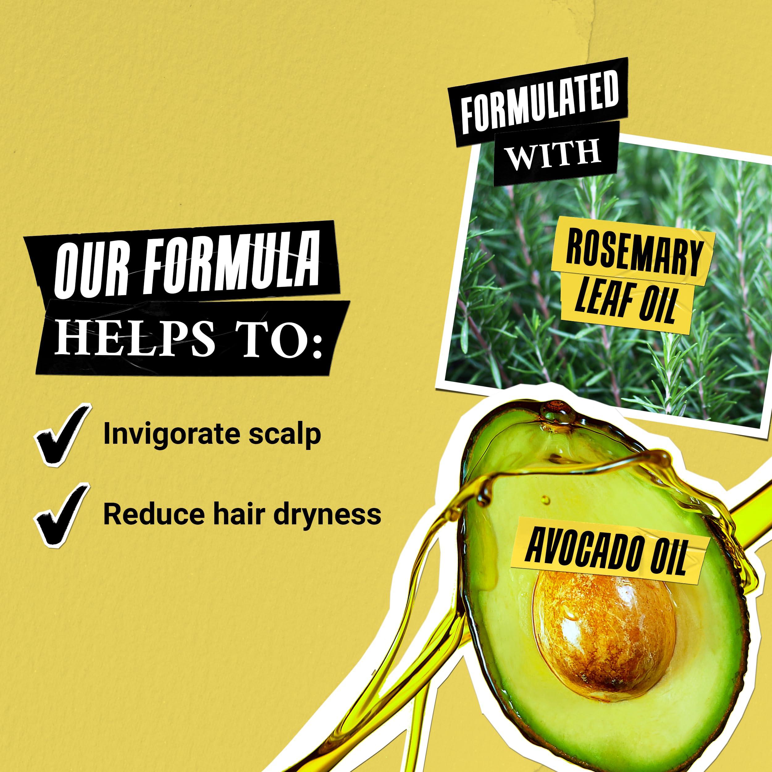 Kiehl's Kiehl\'s Magic Elixir Scalp and Hair Oil Treatment, Moisturizing Pre-shampoo Treatment, Provides Natural Shine, Softens Hair, with Avocado Oil & Rosemary Oil, Sulfate-free, All Hair Types - 4.2 fl oz