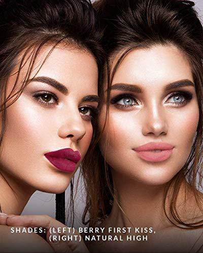 Vasanti Cosmetics VASANTI Matte Crush Lipstick Pencil - Soft, Waterproof, Smooth, Velvety, Natural, Vegan-Friendly (Blushing - Natural Pink)