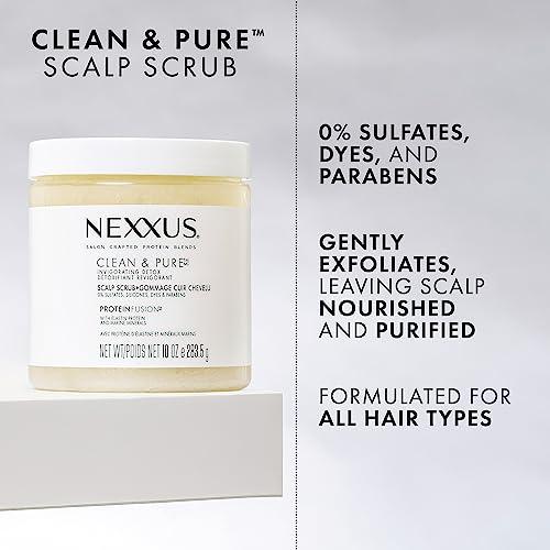 Nexxus Nexxus Sulfate-Free Hair Scrub Exfoliating Scalp Scrub To Nourish & Clarify Silicone, Dye, & Paraben Free Hair Scrub 10 oz