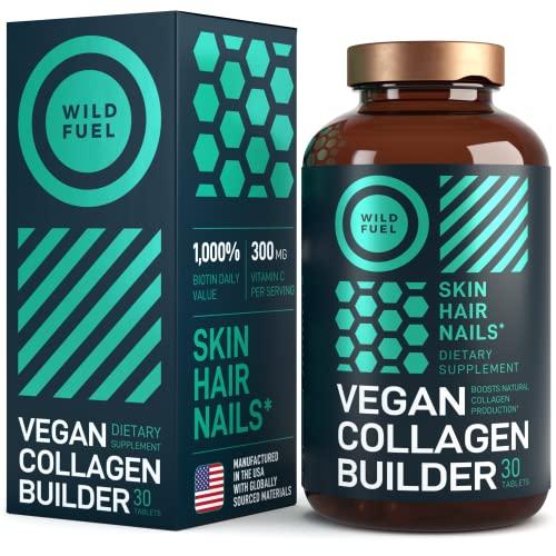 WILD FUEL WILD FUEL Vegan Collagen Builder and Dental Probiotics for Fresh Breath Bundle