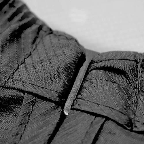 Barber Strong Barber Strong The Barber Cape, Hair Repelling and Static-Reducing Material, Flexible Elastic Neckband for Comfort, Water Resistant Fabric, Oversized for Complete Coverage - Black Shield