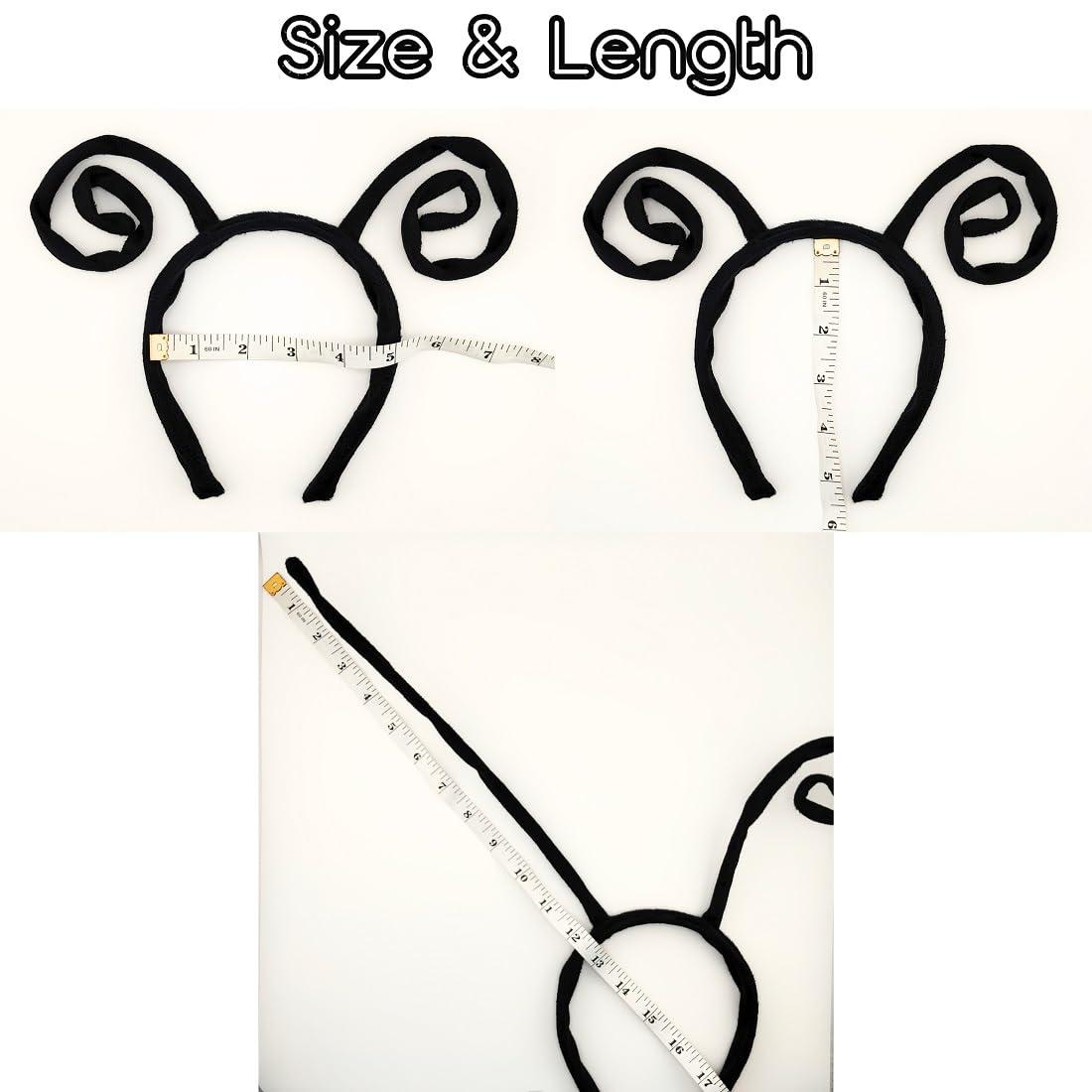 DaliDali Bug Headband Green, Insect Antennae Antenna, Ant Headband, Alien Headband, Bee Headband, Butterfly Headband, Bug Costume for Halloween Festival Cosplay Party Makeup Face Washing, Not for Kis!