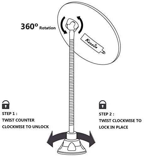jshdufhuegfdbcngbg Mirrors Makeup LED with Strong Suction Vanity 10X Magnifying for Bathroom Tabletop
