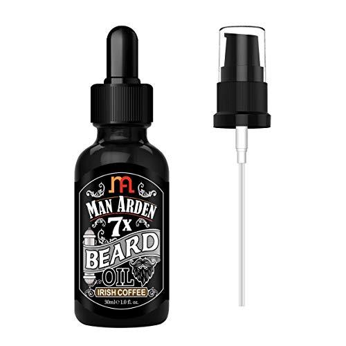 Man Arden Man Arden 7X Beard Oil 30ml (Irish Coffee) - 7 Premium Oils For Beard Growth and Nourishment