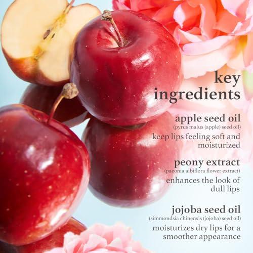 NOONI NOONI Korean Vegan Lip Oil - Applepeony | Long-Lasting, Moisturizing, Plumping, Revitalizing for Dry Lips, Waterproof, No Peel Off, Korean Tint, 0.12 FL Oz