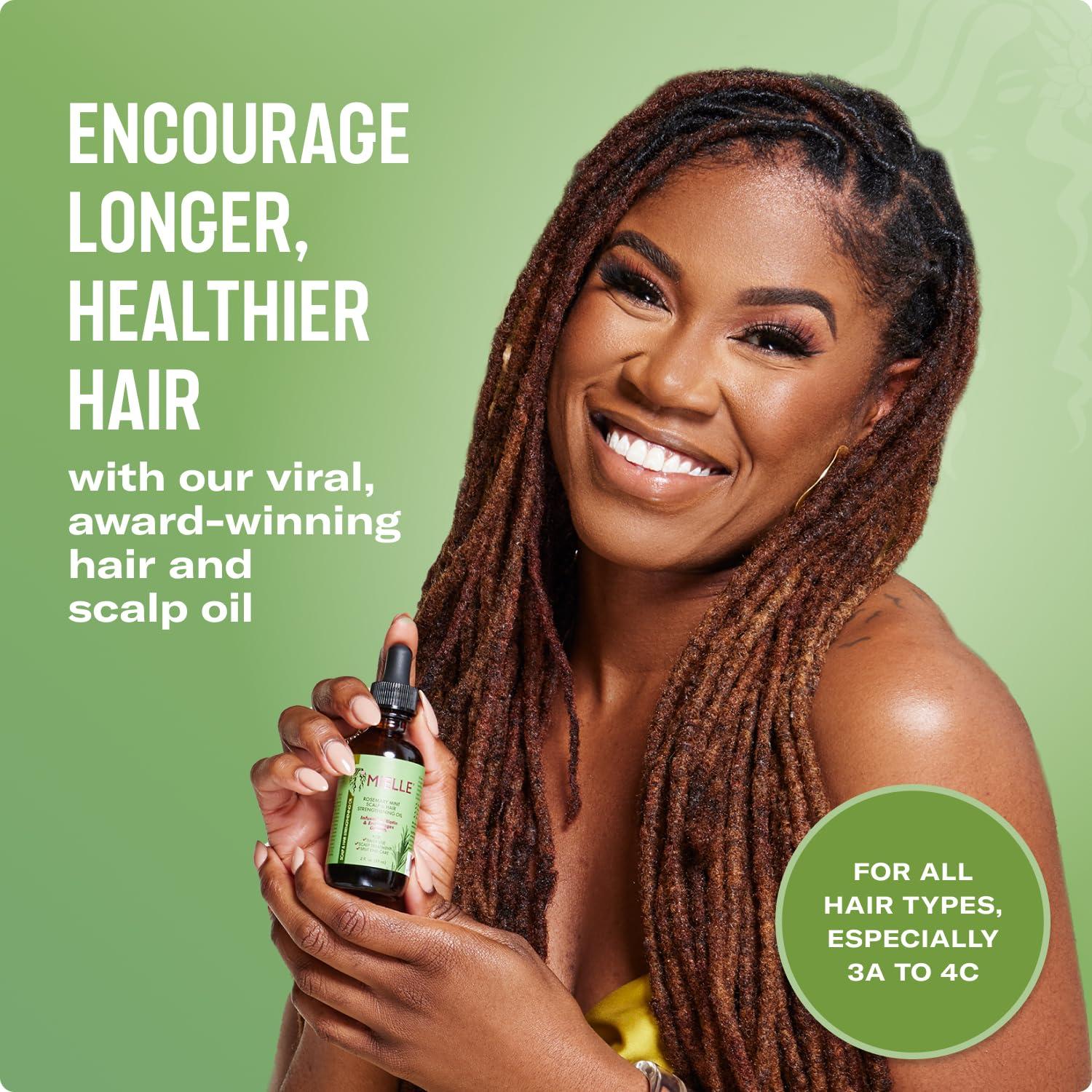 Mielle Organics Mielle Organics Rosemary Mint Strengthening Hair Oil and Shampoo