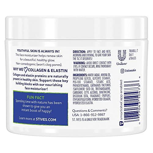 St. Ives St Ives Moisturizer Renewing Collagen Elastin 10 Ounce Jar (295ml) (6 Pack)