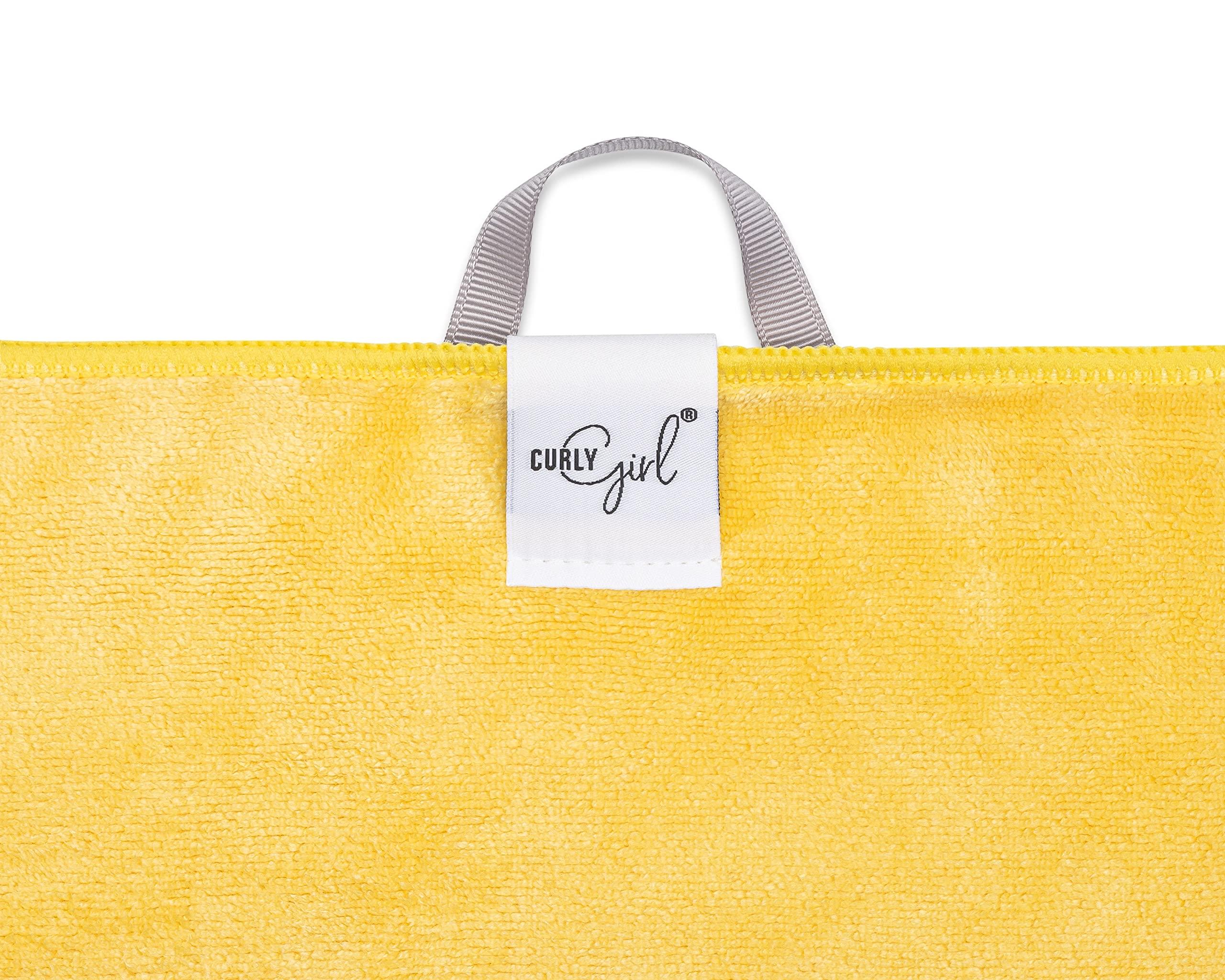 Curly Girl Curly Girl Microfiber Hair Towel - Anti-Frizz, Absorbent, Fast Drying - for Curly Hair - Microfiber Hair Towel for Curly Hair