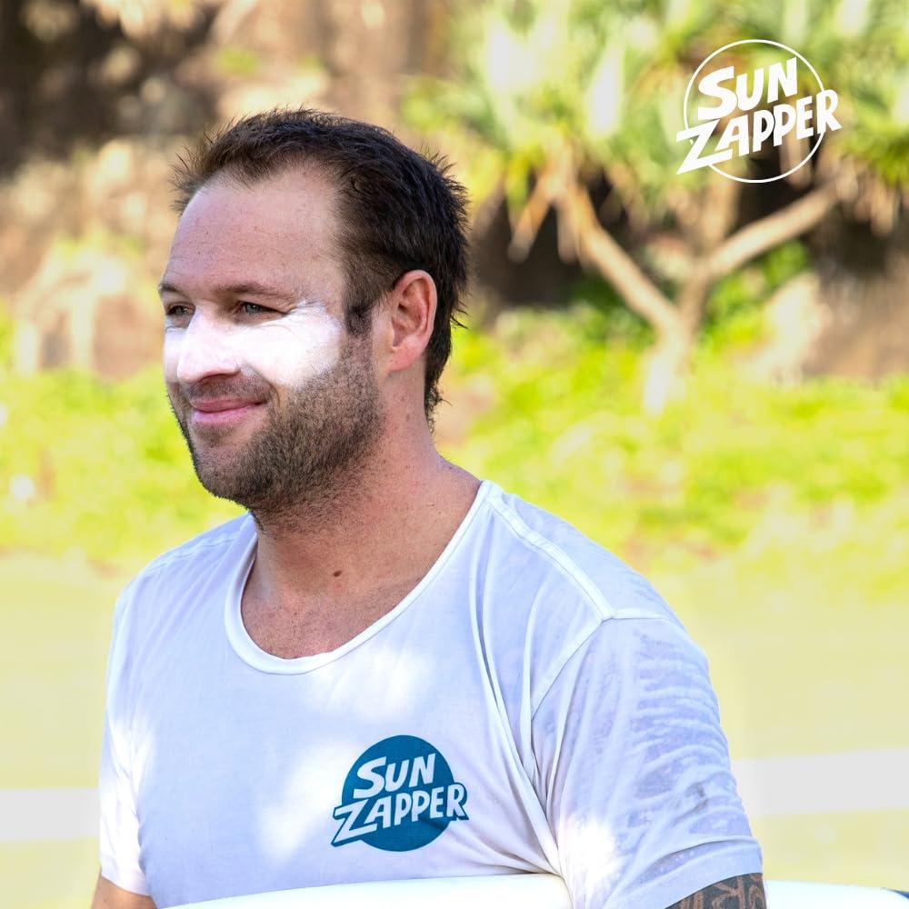 Sun Zapper Sun Zapper (Shell White) Extreme Zinc Mineral Sunscreen Stick  SPF 50+ UVA/UVB Protection  White Color  Made in Australia