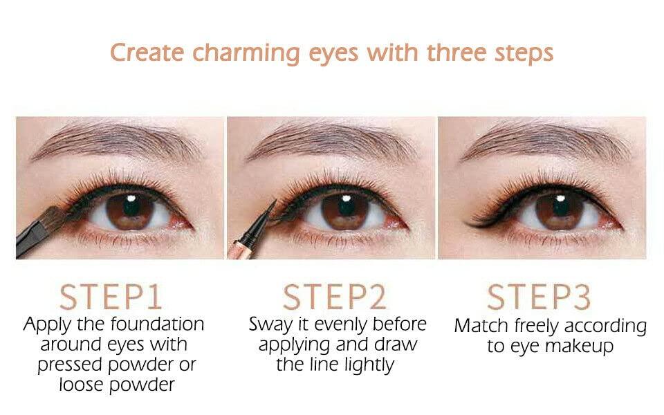 SENANA MARINA 4d Silk Fiber Lash Mascara, SENANA MARINA Eyeliner & Mascara Set - Black Liquid Eyeliner Pencil/Waterproof Mascara - Sky High Mascara Black Volume and Length Lengthening No Clumping