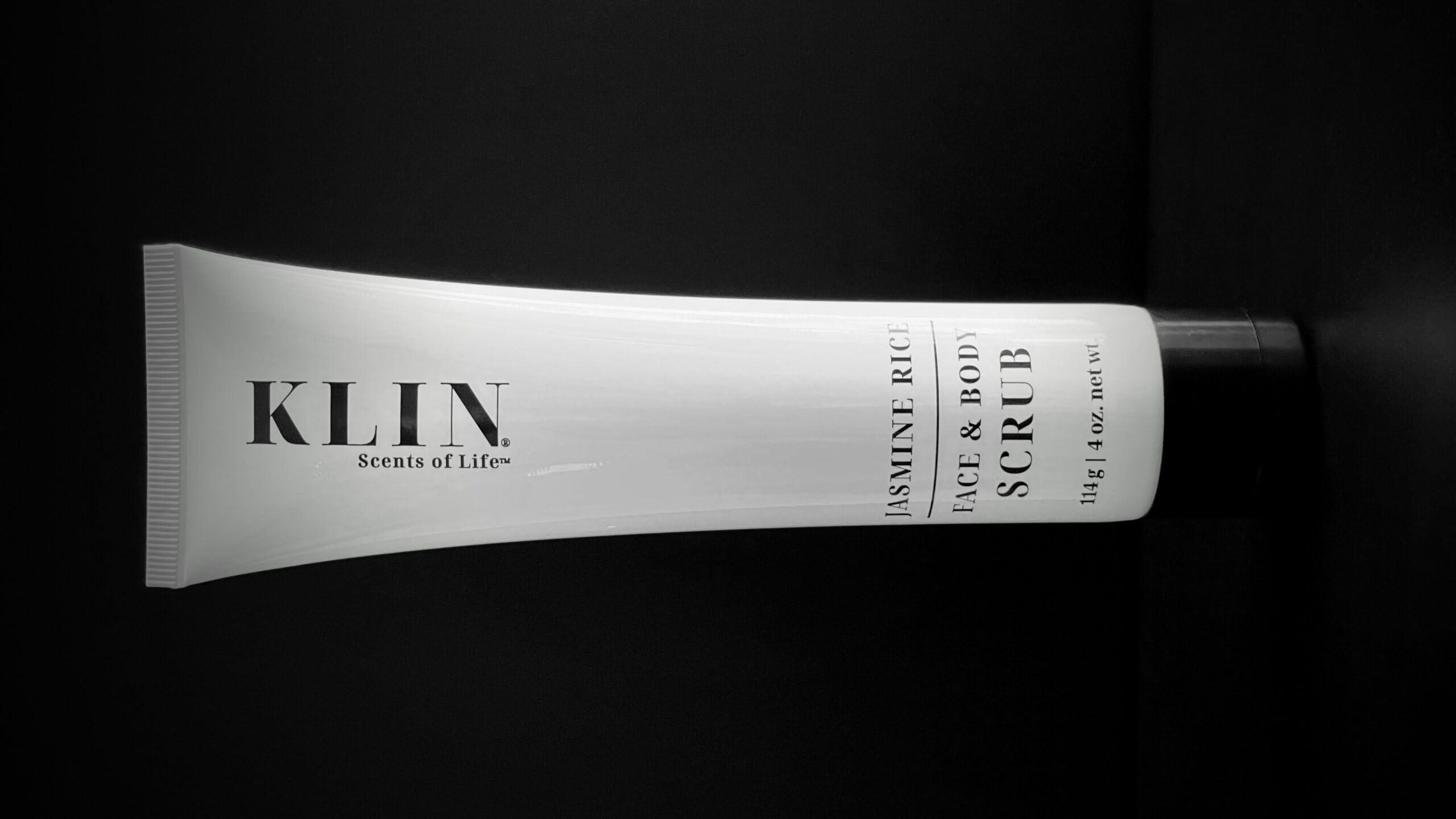 KLIN KLIN Jasmine Rice Face & Body Scrub 114g | 4 oz - Scents of Life Collection - Thai Lift Step 2: Bi-Weekly Polish