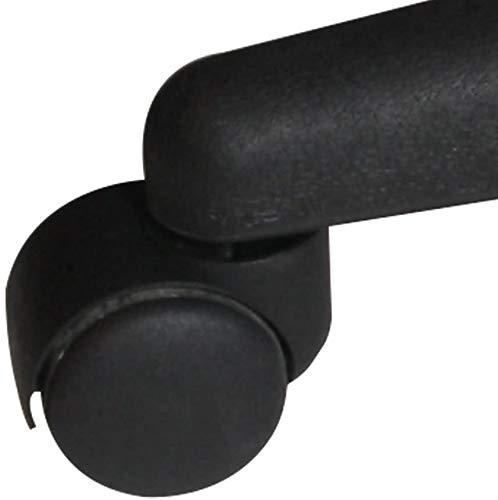 Master Massage MT Massage Pneumatic Rolling Stool with Backrest, Modern Swivel Massage Stool with Pu Leather, Height Adjustable Salon Stool Chair, SPA/Tattoo/Beauty/Office/Shop/Home Stool with Wheels-Black