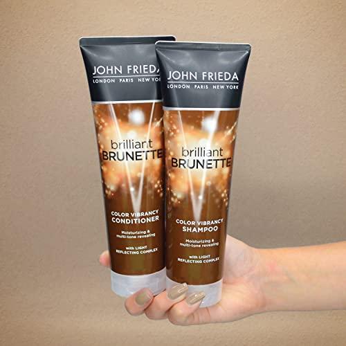 John Frieda John Frieda Brilliant Brunette Visibly Deeper Colour Deepening Shampoo for Brown Hair, 250 ml