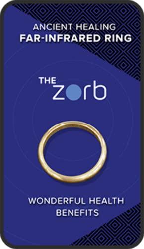 The Zorb The Zorb Healing Stones Ring | EMF Protection Ring - for Men & Women | Far-Infrared Ring | Ancient Healing Ring 8