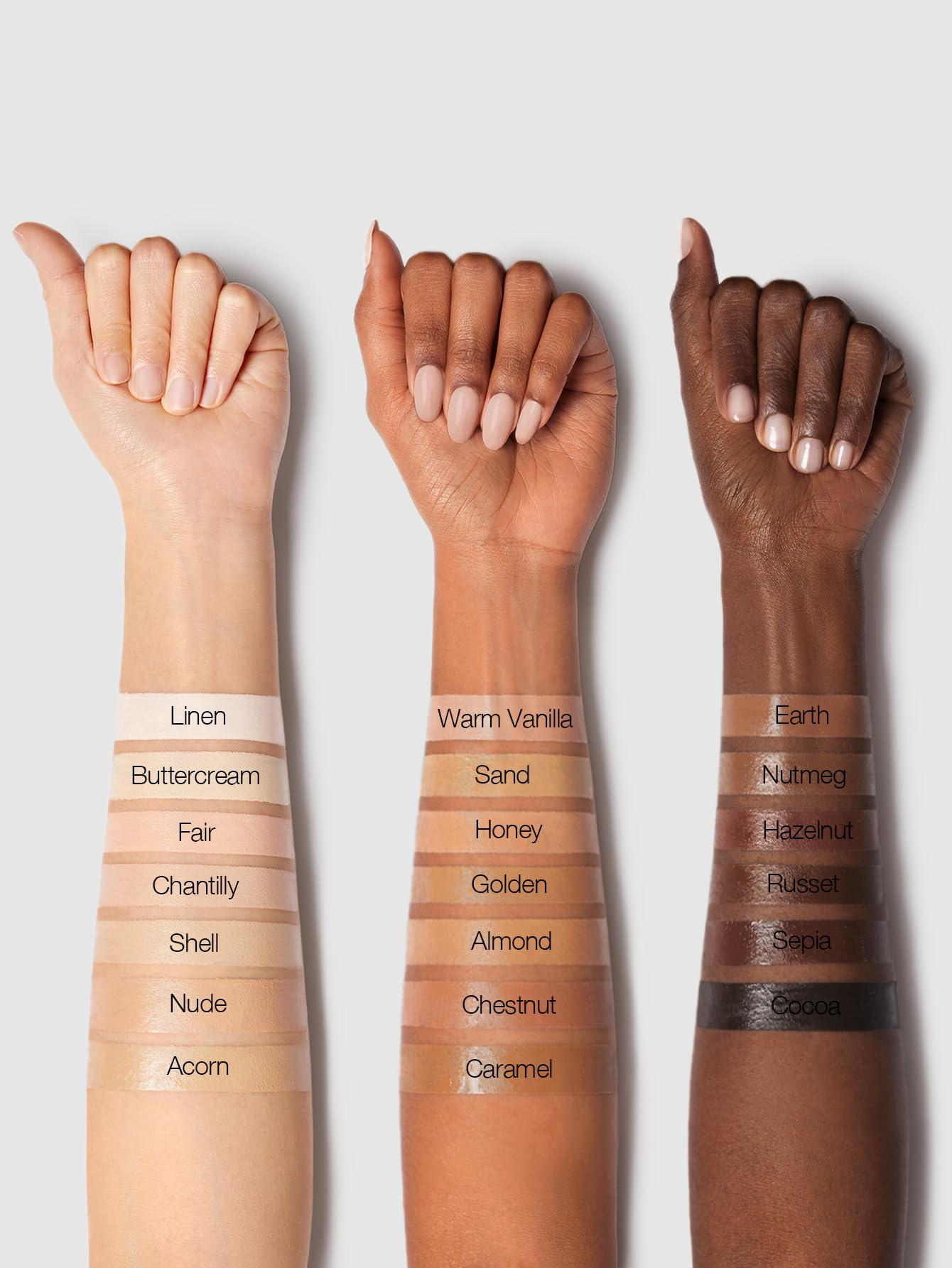 SHEGLAM SHEGLAM 12HR Full Coverage Concealer Matte Finish Concealer Stick for Under Eye and Dark Circles - Hazelnut