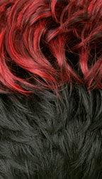 it's a wig! It's A Wig Synthetic Hair Wig Nuna (NDXRED - NATURAL DARK EXTRA + RED)
