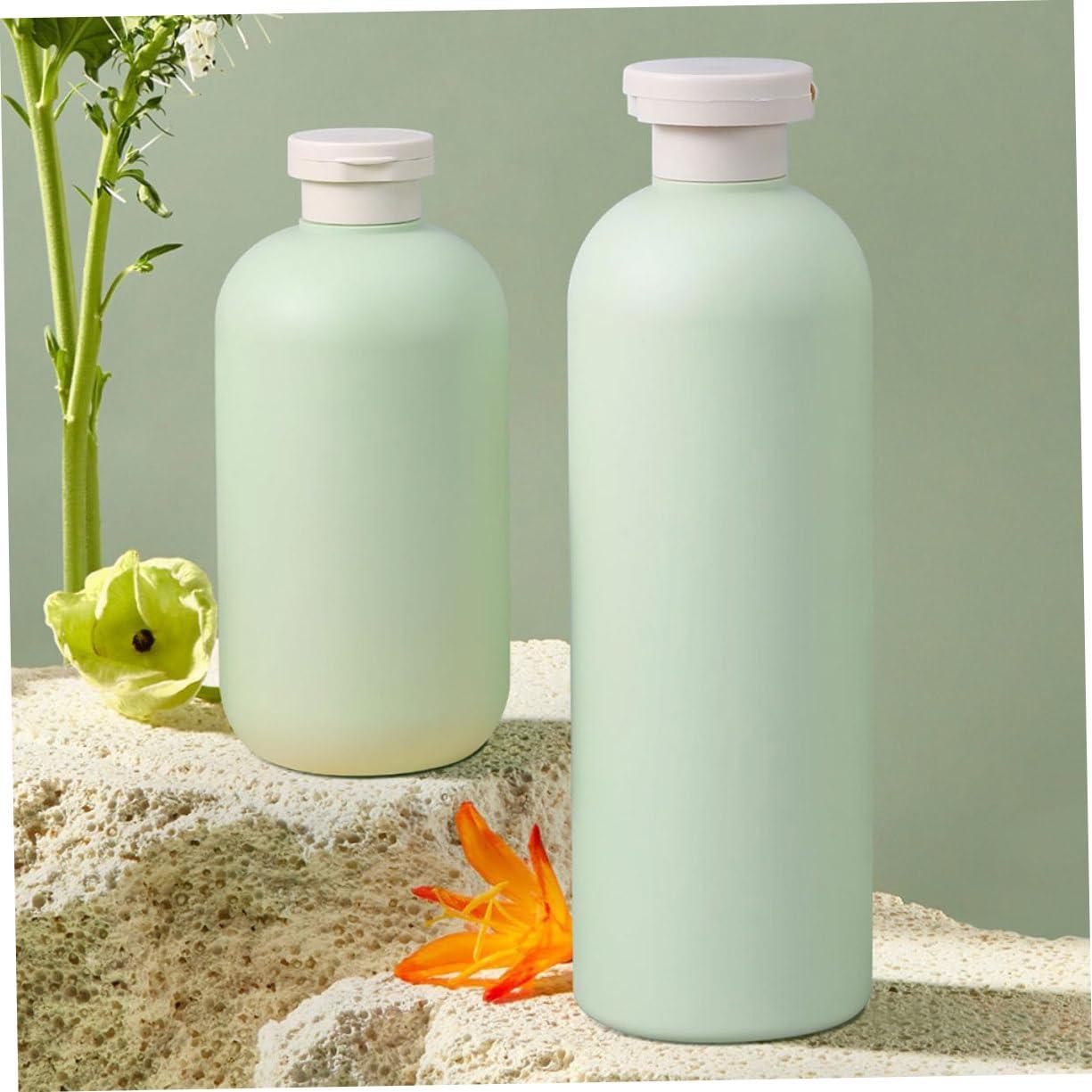 Baluue Baluue 5pcs Dish Soap Dispenser Reusable Shampoo Bottle Refillable Shampoo Bottle Toiletry Bottles Travel Pump Bottle Liquid Pump Bottle Shower Bottles Refillable Plastic Green