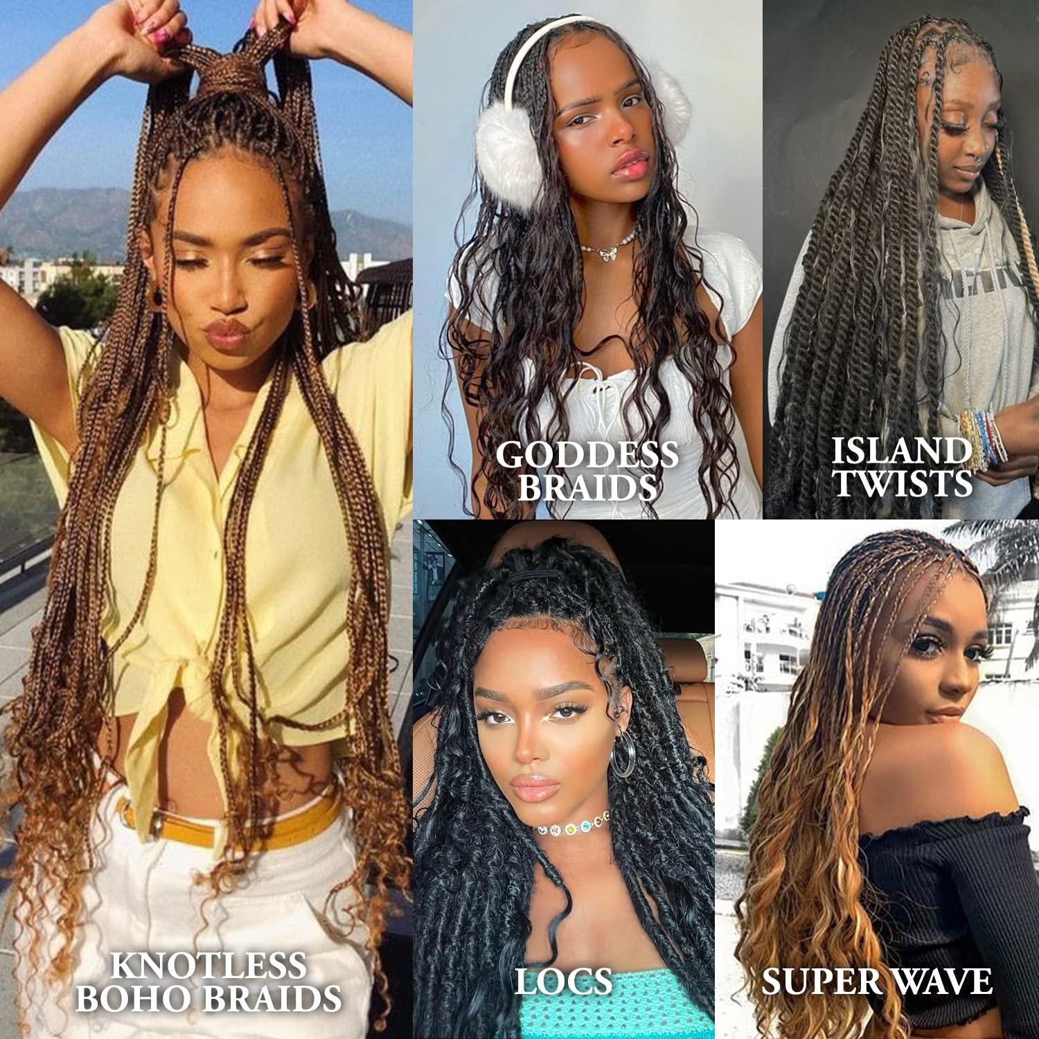 HARLEM125 Harlem125 Human Hair Blend Braids Kima Signature Bulk Water Wave 20\" (pack of 5, 1)