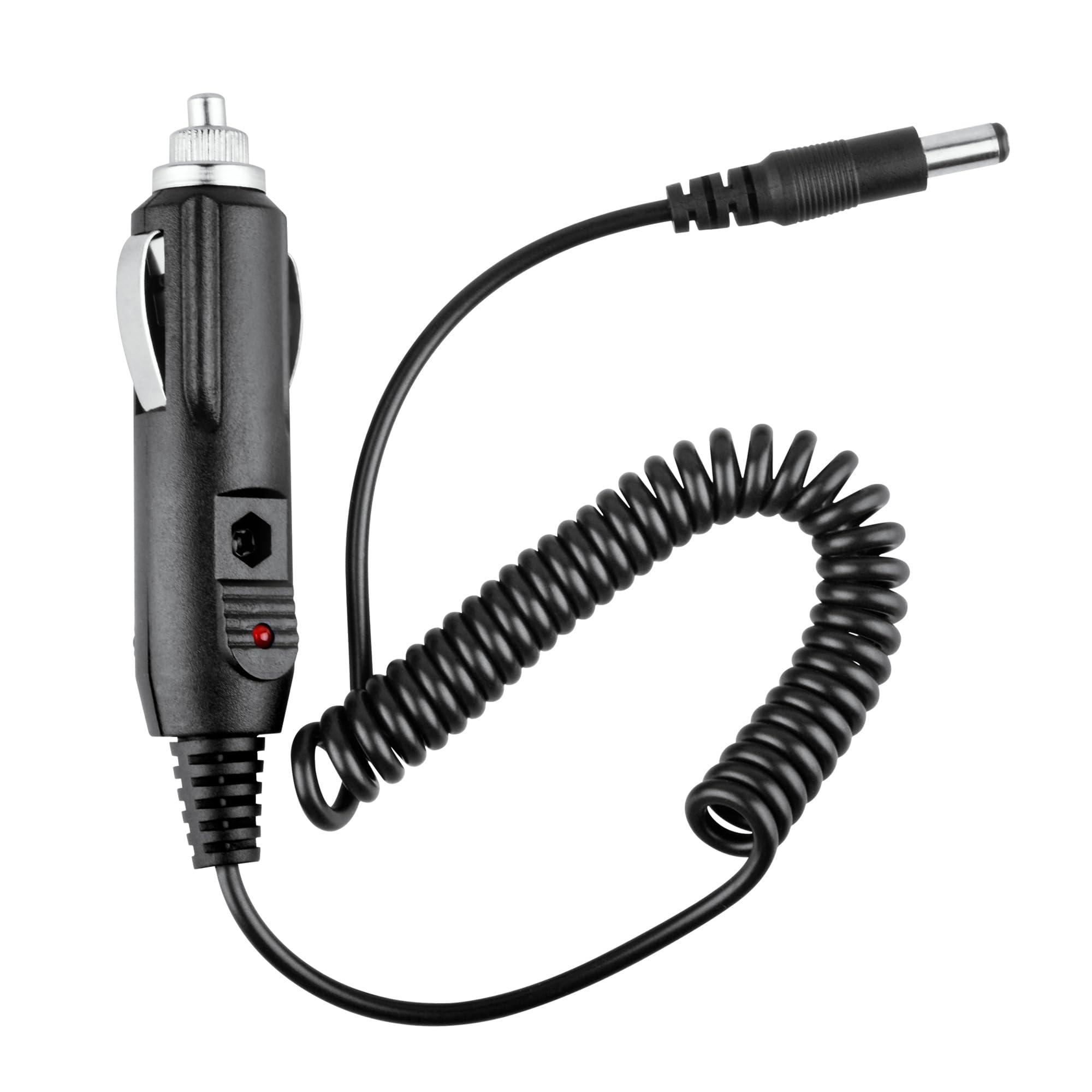 XMHEIRD XMHEIRD Car DC Charger Adapter for Philips Satinelle Soft Epilator Hair Removal Shaver Series HP6403, HP6407, HP6408, HP6403/00 HP6422/01 Auto Power Supply Cord
