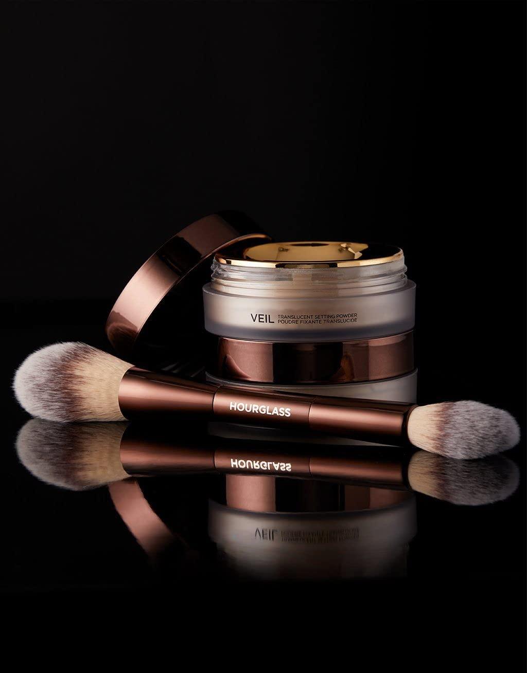 HOURGLASS Hourglass Veil Translucent Setting Powder and Brush Set-Medium