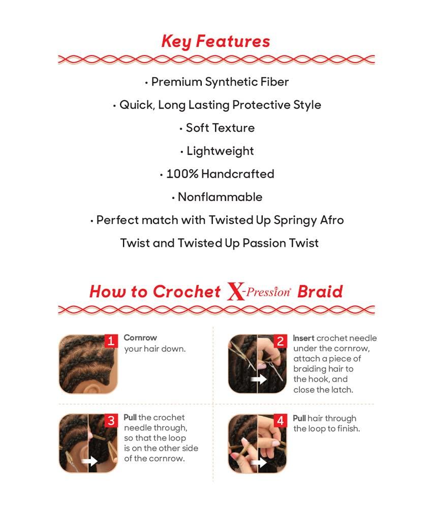 Outre Outre X-Pression Twisted Up HAWAIIAN CLOVER LOCS 24\" (Macchiato)