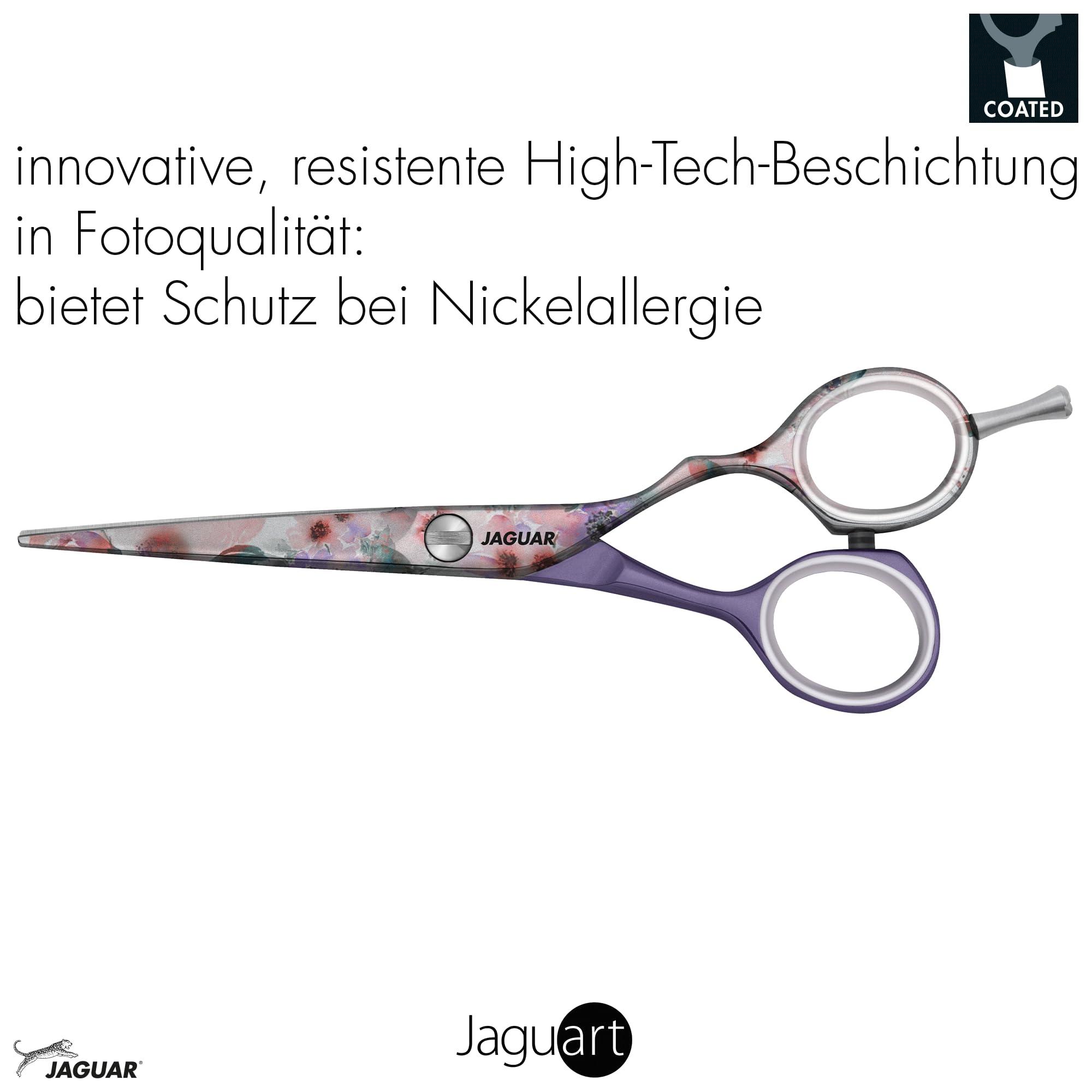 JAGUAR Haar-Schere Magic Garden 5,5\" Haarschneideschere lieferbar in 8 verschiedenen Motiven, magic garden