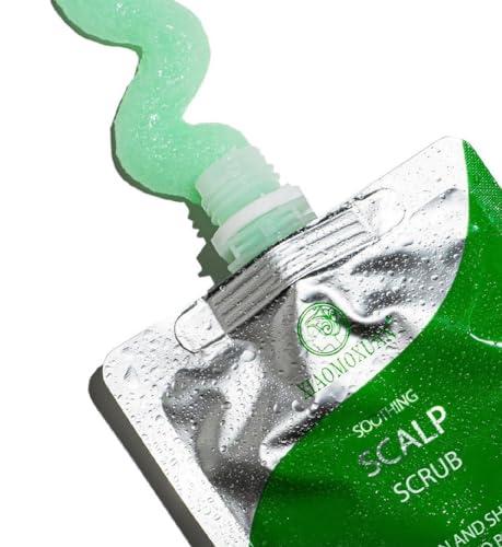 Xiaomoxuan Xiaomoxuan Scalp Scrub Shampoo for All Hair Types, Scalp Exfoliator Scrub and Cleansing Shampoo Build-Up Remover for Scalp Treatment, 250-ml
