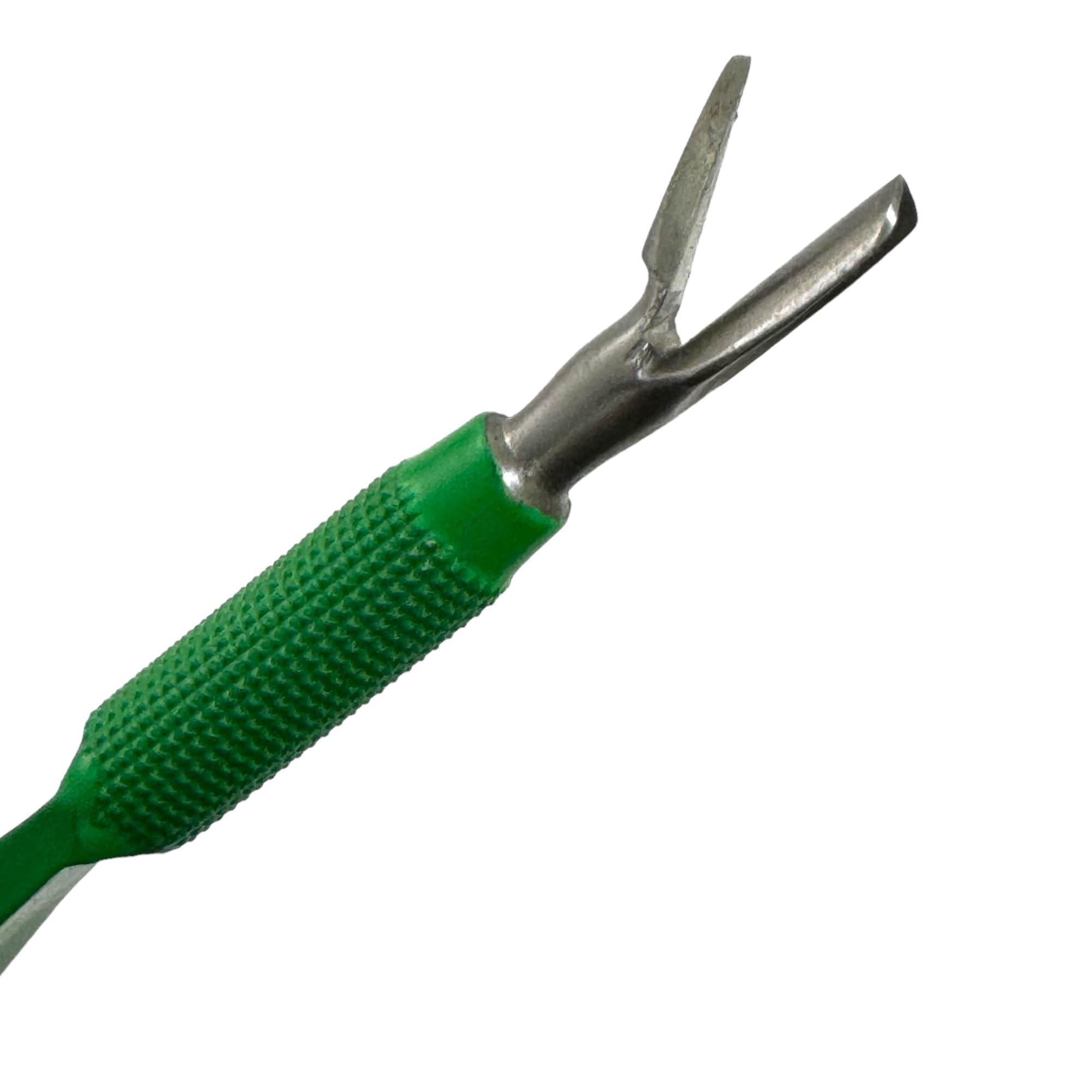 Cynamed Nail Pincher Tools Cutticle Pusher for Acrylic Nails and False Nails Shaping Set of 6 - German Stainless CE