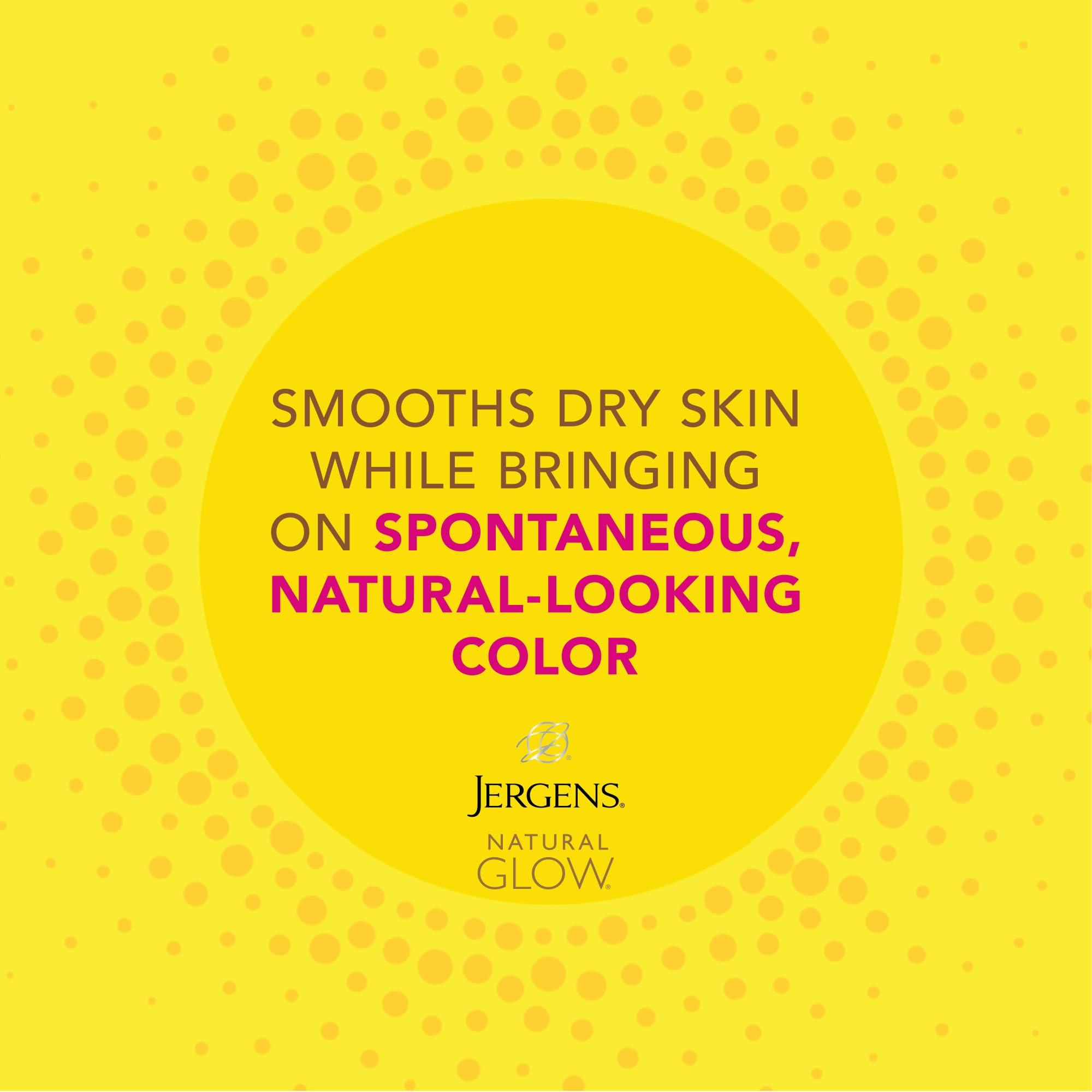 Jergens Jergens Natural Glow Instant Sun Bundle: Light Bronze Sunless Tanning Moisturizer + Bronzing Lotion 6oz Bottle and Applicator Mitt