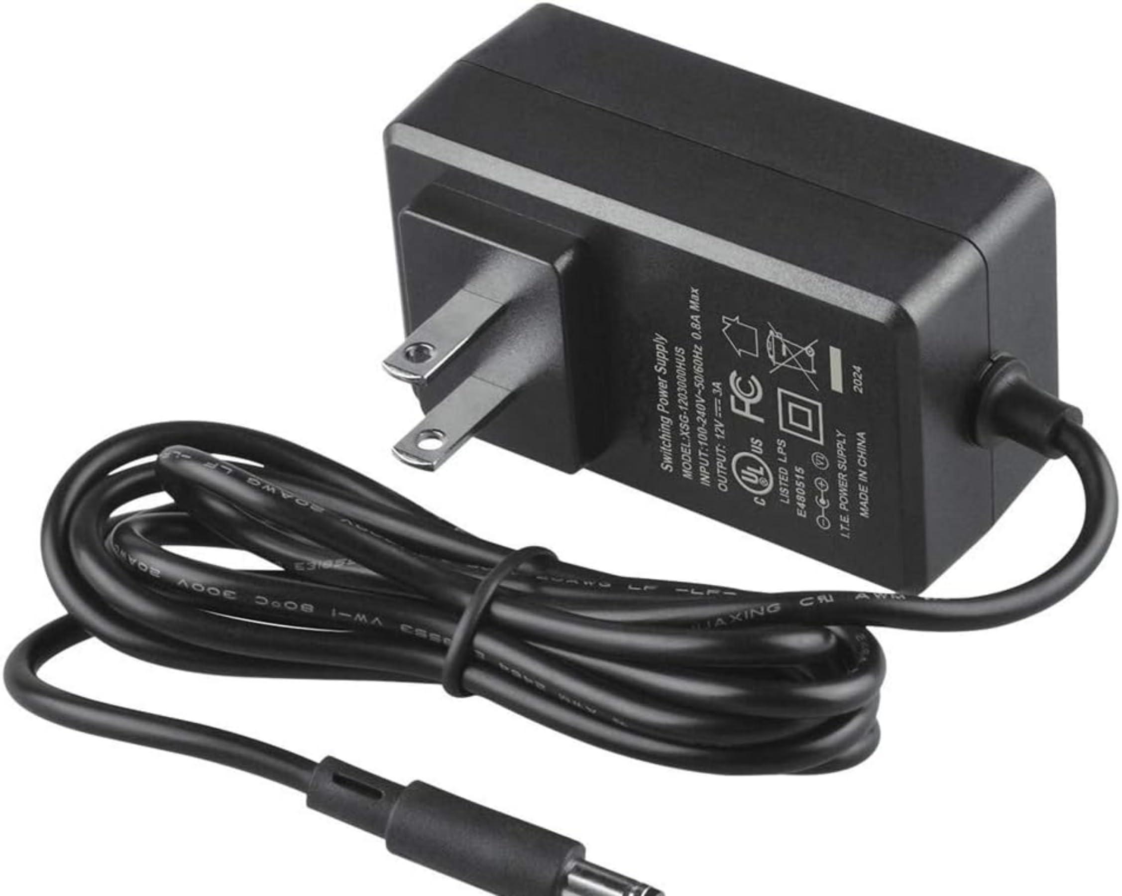 Marg Marg AC Adapter for Philips IP40 SSW-2082US SSW-2082 SSW-2082EU SSW-2082AR SSW-2082KR SSW-2082AU SSW-2082UK SSW-2082CN Satinelle Epilator Shaver(with Barrel Round Plug Tip NOT 2-Prong 2Pin Plug)