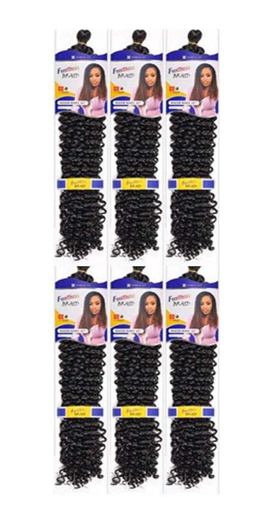 Freetress Freetress Braids WATER WAVE 22\" (6-Pack, TP4/30) - Synthetic Crochet Braiding Hair