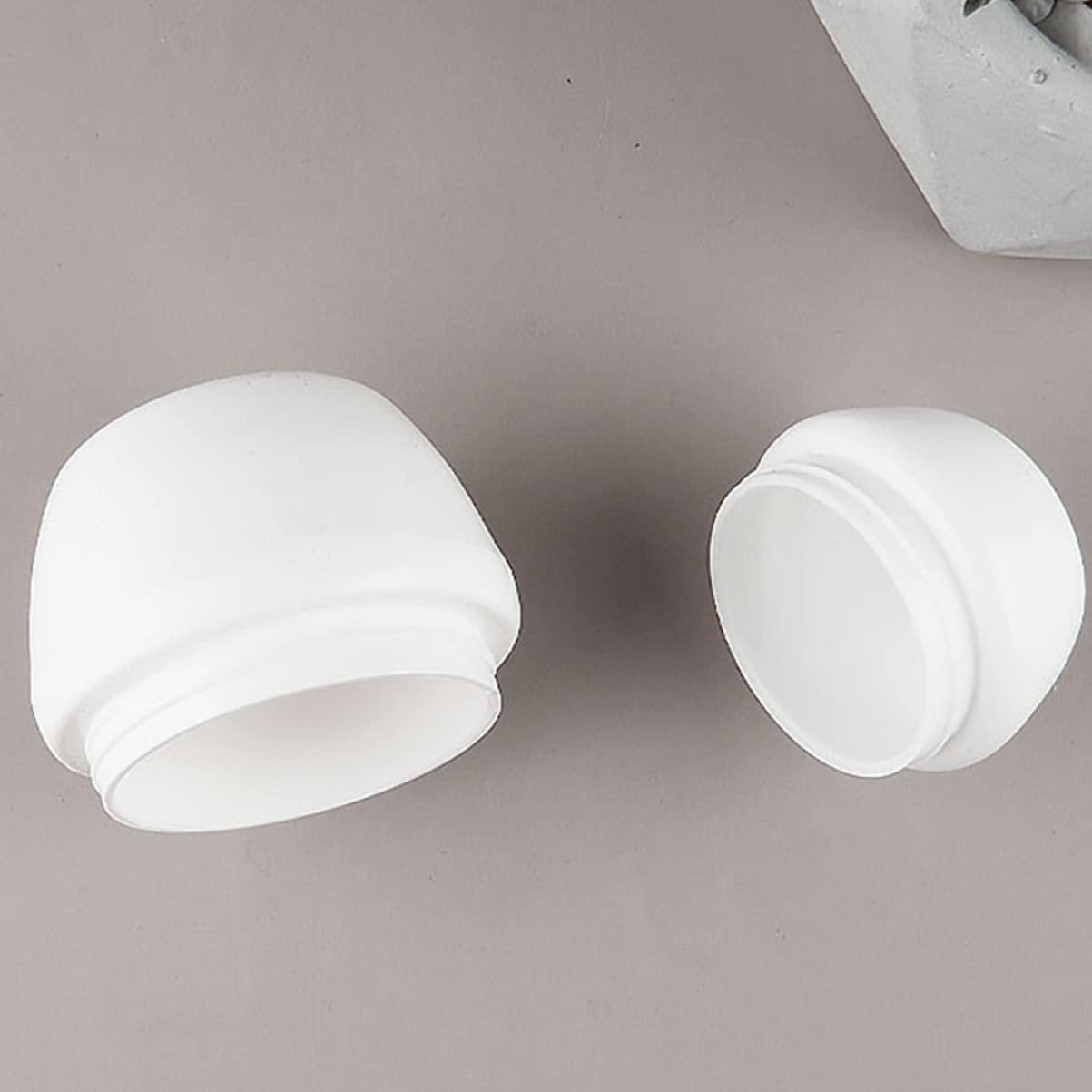 Baluue Baluue 10Pcs Silver Rim Cream Jars Skincare Sub Container for Body Butter Multi-Use Face Cream Package Holders