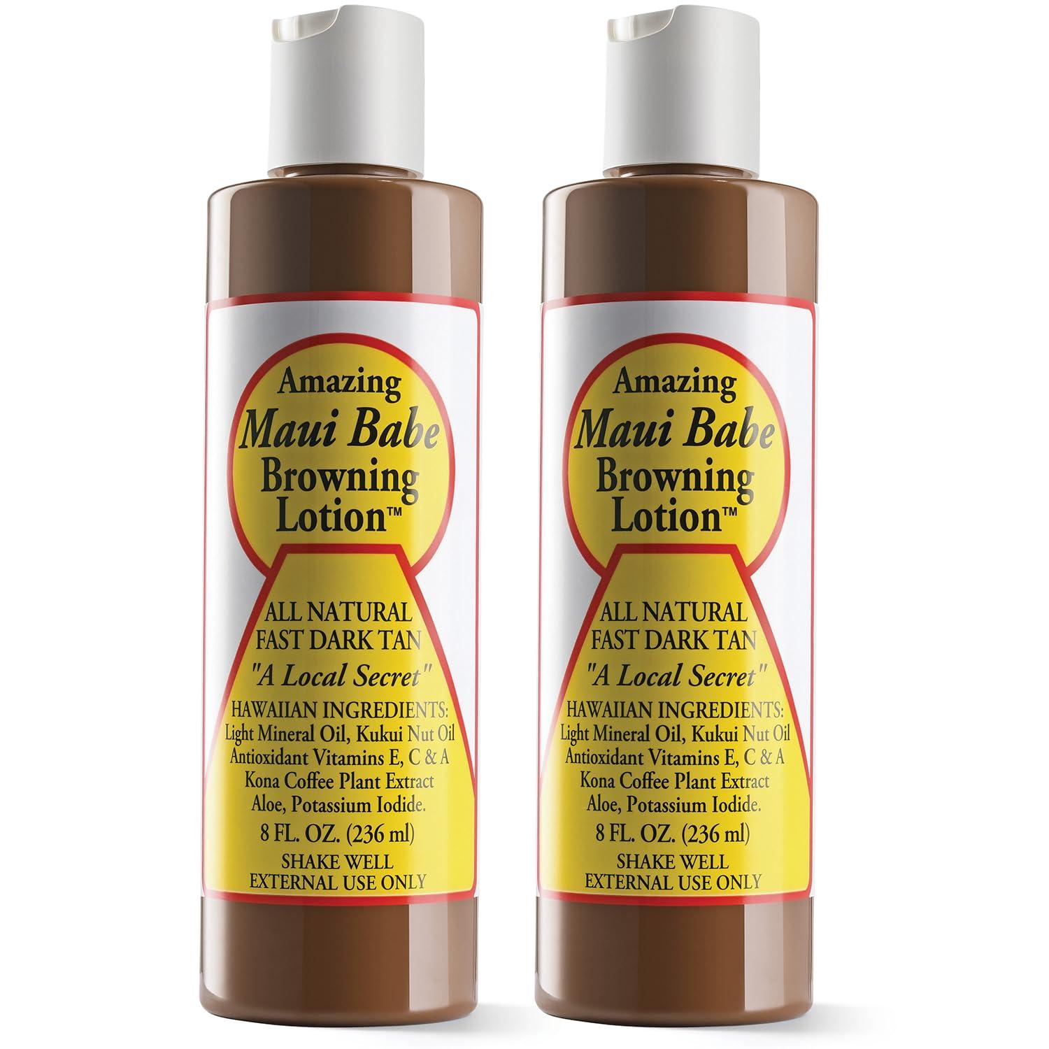 Maui Babe Maui Babe Browning Lotion 8 Ounces (Pack of 2)